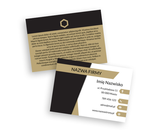 Nowoczesna forma prezentacji usług, Motywy, Uniwersalne - Ulotki Netprint szablony online