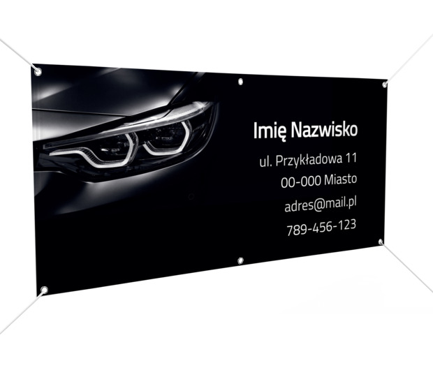 Styl i siła, która przyciąga spojrzenia, Motoryzacja, Dealer - Banery Netprint szablony online