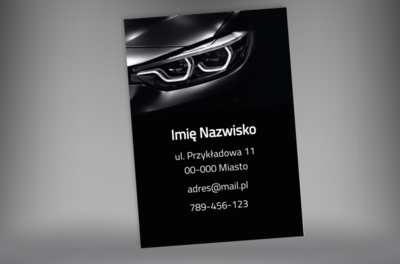 Minimalistyczna elegancja z motoryzacyjnym akcentem, Motoryzacja, Dealer - Plakaty Netprint