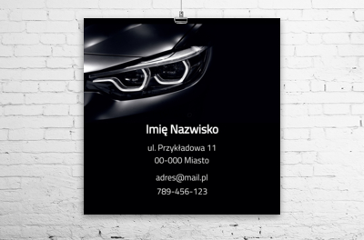 Nowoczesna estetyka z nutą dynamiki, Motoryzacja, Dealer - Plakaty Wielkoformatowe Netprint