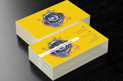 Stylowy głośnik, Sprzedaż, RTV i AGD - Wizytówki Netprint