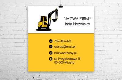 Efektowna ekspozycja w przestrzeni publicznej, Budownictwo, Wynajem sprzętu - Plakaty Wielkoformatowe Netprint