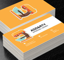 Kolorowy mikser, Sprzedaż, RTV i AGD - Wizytówki Netprint