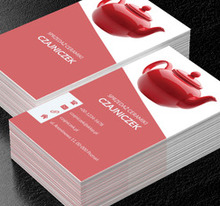 Czerwony dzbanek, Sprzedaż, Ceramika - Wizytówki Netprint