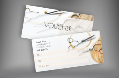 Czas na małe cięcie, Zdrowie i uroda, Salon fryzjerski - Vouchery Netprint
