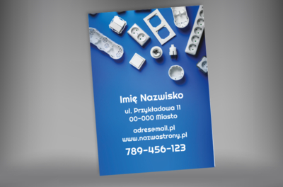 Bezpieczna energia na wyciągnięcie ręki, Budownictwo, Elektryk - Plakaty Netprint