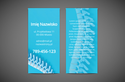 Leczenie bólu z nowoczesnym podejściem, Medycyna, Fizjoterapia - Ulotki Netprint