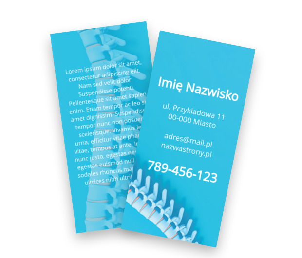 Leczenie bólu z nowoczesnym podejściem, Medycyna, Fizjoterapia - Ulotki Netprint szablony online