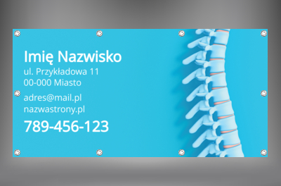 Pomagamy odzyskać sprawność, Medycyna, Fizjoterapia - Banery Netprint