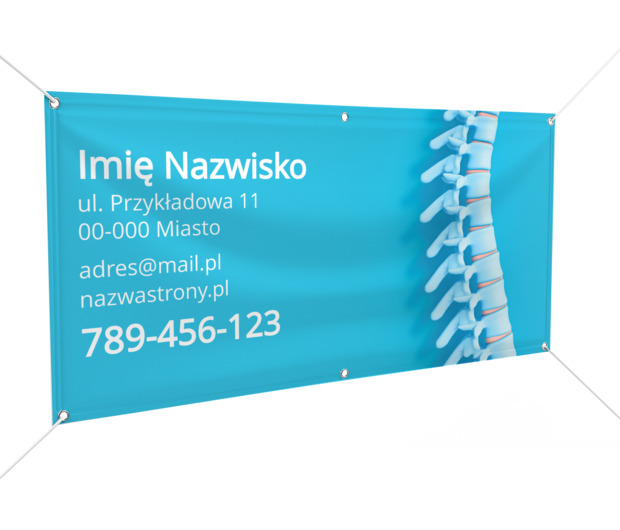 Pomagamy odzyskać sprawność, Medycyna, Fizjoterapia - Banery Netprint szablony online