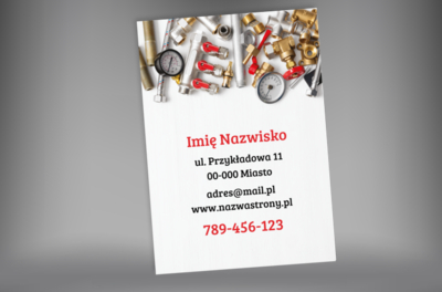 Instalacje i narzędzia na wyciągnięcie ręki, Usługi domowe, Hydraulik - Plakaty Netprint