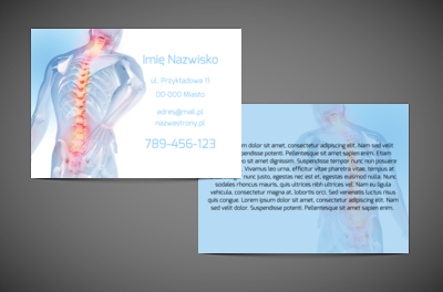 Zobacz ból z innej perspektywy, Medycyna, Rehabilitacja - Ulotki Netprint