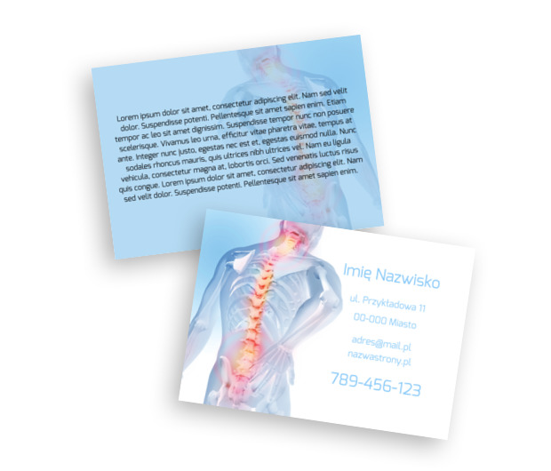 Zobacz ból z innej perspektywy, Medycyna, Rehabilitacja - Ulotki Netprint szablony online