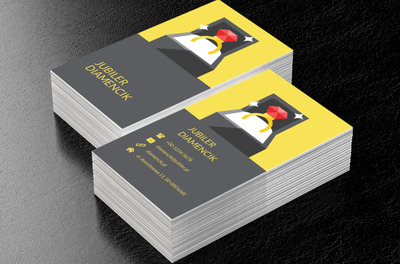 Pierścionek z brylantem, Sprzedaż, Jubiler - Wizytówki Netprint