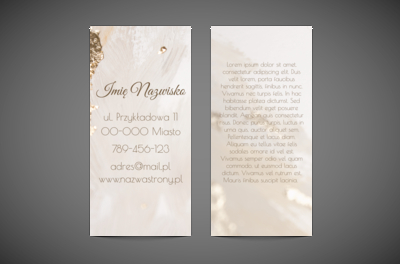 Luksus zaklęty w detalach, Motywy, Tła i tekstury - Ulotki Netprint