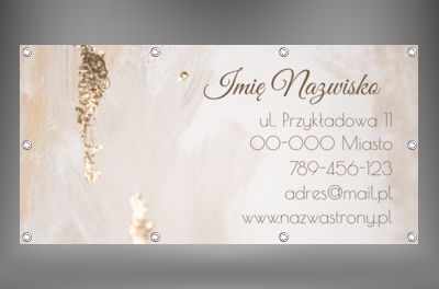 Ekskluzywny akcent przed wejściem, Motywy, Tła i tekstury - Banery Netprint