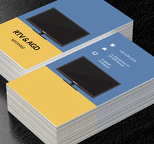 Czarny telewizor, Sprzedaż, RTV i AGD - Wizytówki Netprint