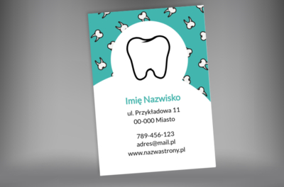 Nowoczesna identyfikacja Twojej praktyki, Medycyna, Stomatologia - Plakaty Netprint