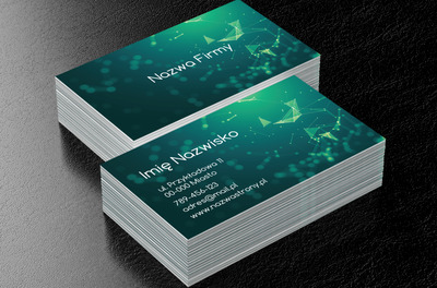 Zielony sygnał do biznesowych relacji, Telekomunikacja i Internet, Informatyk - Wizytówki Netprint