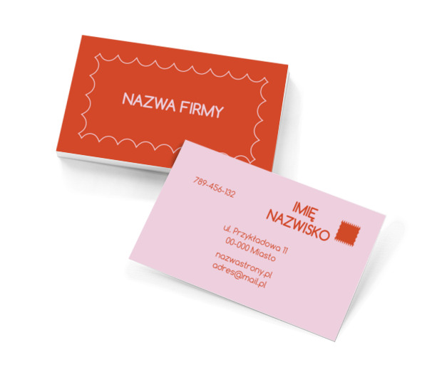 Pastelowa elegancja z akcentem retro, Motywy, Uniwersalne - Wizytówki Netprint szablony online