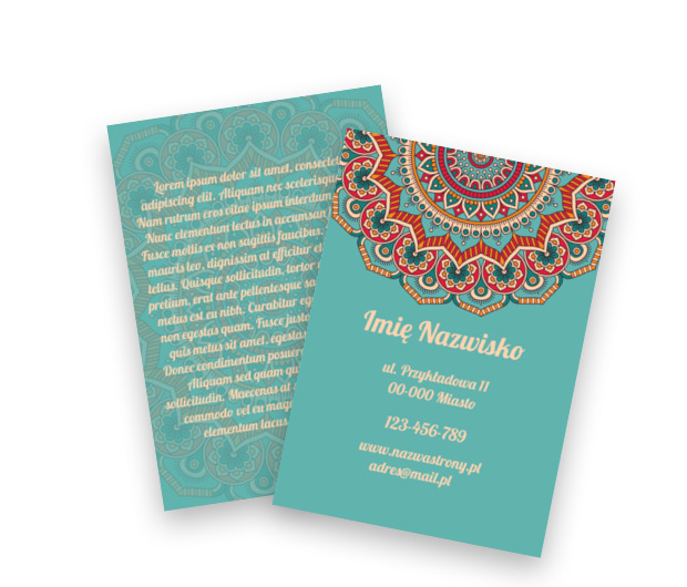 Wzór harmonii dla Twojej marki, Motywy, Tła i tekstury - Ulotki Netprint szablony online