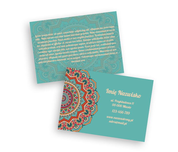 Orientalna elegancja na wyciągnięcie ręki, Motywy, Tła i tekstury - Ulotki Netprint szablony online