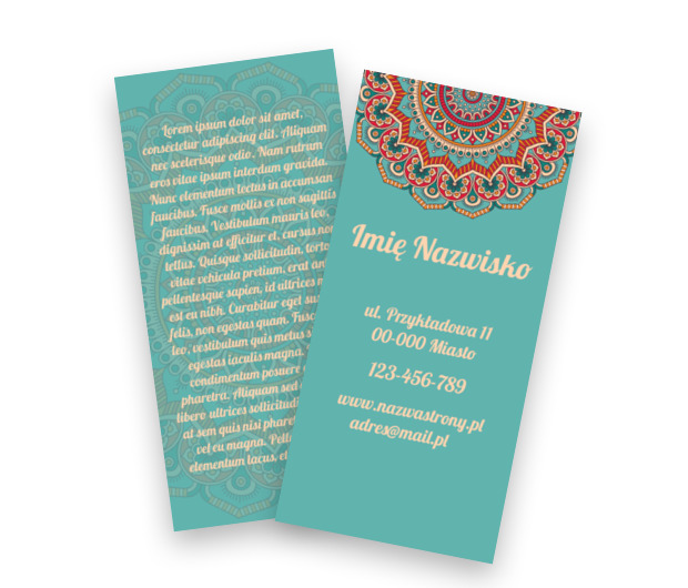 Mandala, która przyciąga spojrzenia, Motywy, Tła i tekstury - Ulotki Netprint szablony online