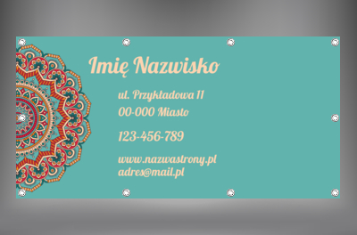 Orientalna energia w dużym formacie, Motywy, Tła i tekstury - Banery Netprint