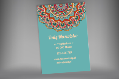 Mandala, która tworzy klimat, Motywy, Tła i tekstury - Plakaty Netprint