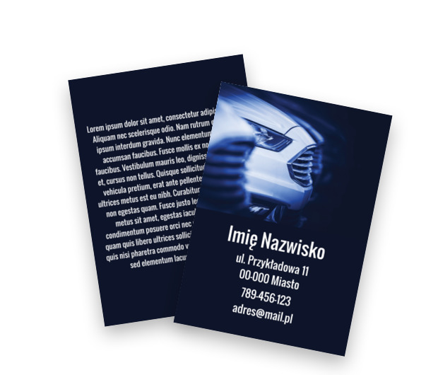 Zaufaj warsztatowi z charakterem, Motoryzacja, Mechanik - Ulotki Netprint szablony online