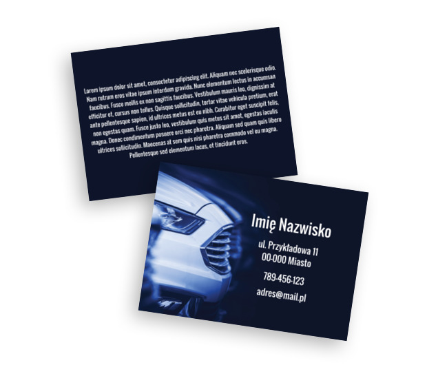 Serwis w nowym świetle, Motoryzacja, Mechanik - Ulotki Netprint szablony online