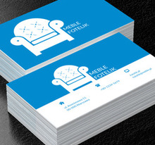 Pikowany fotel, Sprzedaż, Meble - Wizytówki Netprint