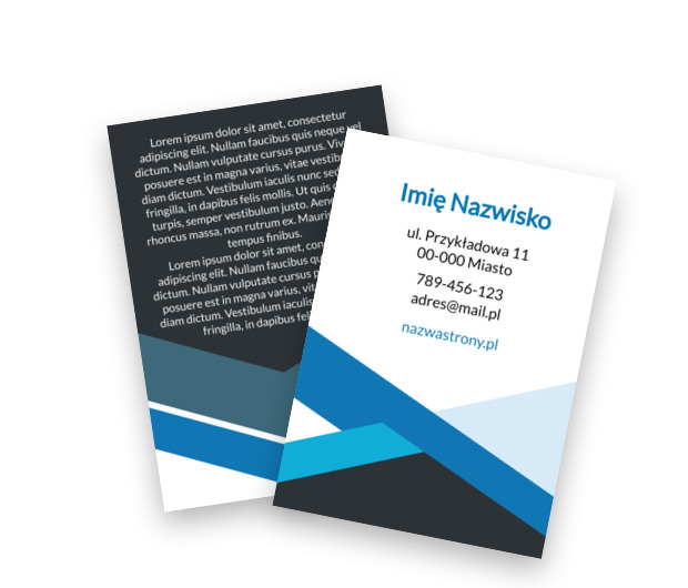 Kierunek Rozwoju, Motywy, Uniwersalne - Ulotki Netprint szablony online