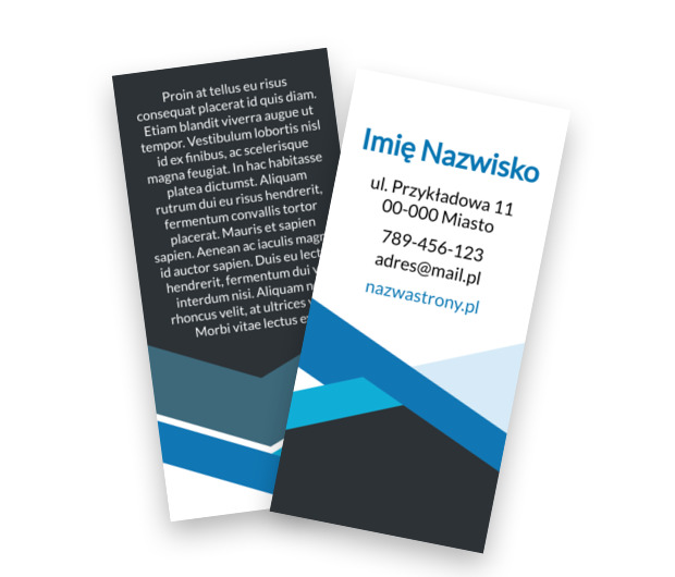 Nowoczesny sygnał profesjonalizmu, Motywy, Uniwersalne - Ulotki Netprint szablony online