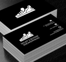 Biała tenisówka, Sprzedaż, Obuwie - Wizytówki Netprint