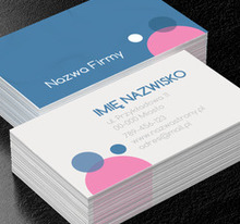 Równowaga form i koloru, Motywy, Uniwersalne - Wizytówki Netprint