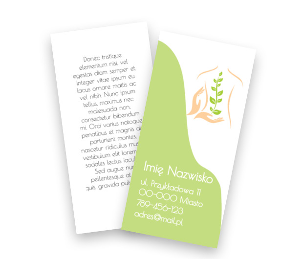 Kobiecość w zgodzie z naturą, Medycyna, Masażysta - Ulotki Netprint szablony online