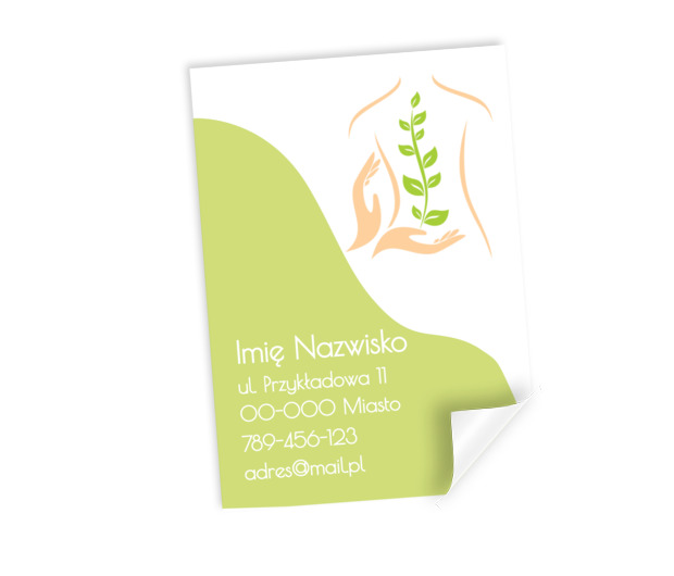 Roślinna moc zdrowia, Medycyna, Masażysta - Plakaty Netprint szablony online