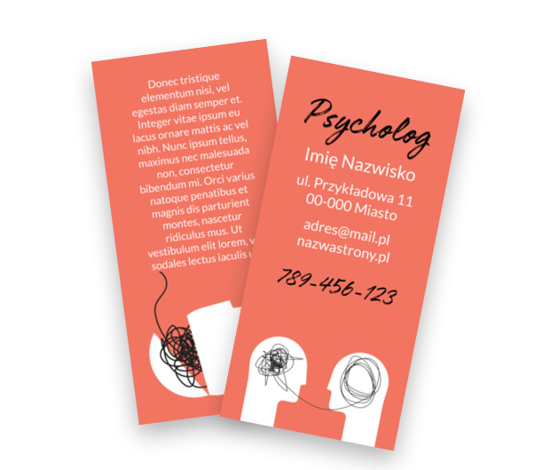 Krok ku emocjonalnemu uporządkowaniu, Medycyna, Lekarz - Ulotki Netprint szablony online