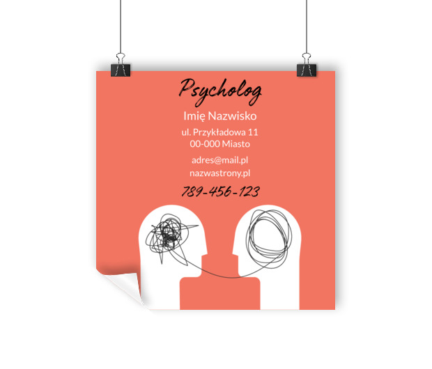 Emocjonalny balans w przestrzeni publicznej, Medycyna, Lekarz - Plakaty Wielkoformatowe Netprint szablony online