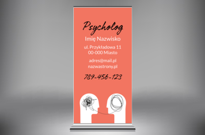 Od niepokoju do harmonii – Twoja pomoc jest blisko, Medycyna, Lekarz - Roll-up Netprint