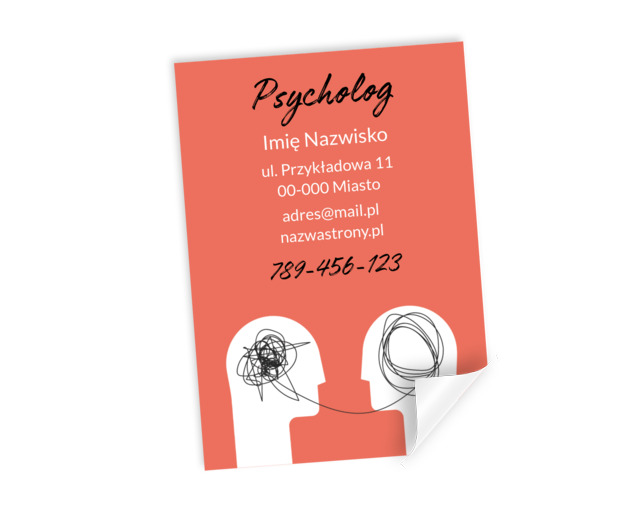 Emocje pod kontrolą – jeden rzut oka wystarczy, Medycyna, Lekarz - Plakaty Netprint szablony online