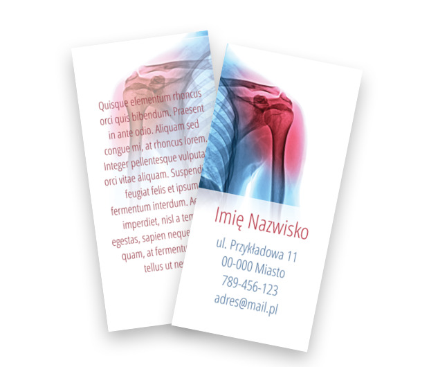 Diagnostyka i rehabilitacja, Medycyna, Rehabilitacja - Ulotki Netprint szablony online