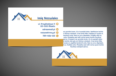 Twój dom, nasza specjalność, Budownictwo, Firma budowlana - Ulotki Netprint