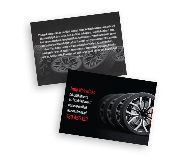 Nowoczesność na drodze, Motoryzacja, Wulkanizacja - Ulotki Netprint szablony online