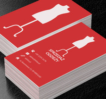 Sylwetka manekina, Sprzedaż, Odzież - Wizytówki Netprint