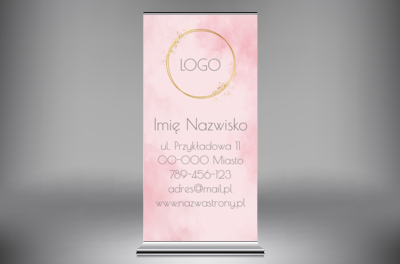 Luksusowy wizerunek Twojej marki, Motywy, Uniwersalne - Roll-up Netprint