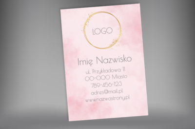 Delikatna forma reklamy z klasą, Motywy, Uniwersalne - Plakaty Netprint