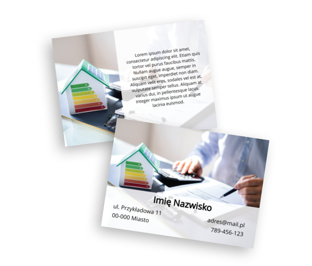 Kompleksowe wsparcie w audycie i certyfikacji energetycznej, Budownictwo, Architektura - Ulotki Netprint szablony online