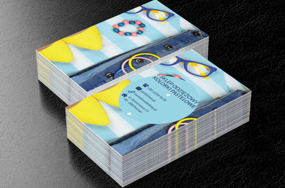 Kolorowa odzież, Sprzedaż, Odzież - Wizytówki Netprint